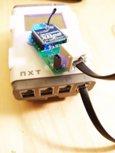 THe NXTBee Sensor with the Lego Mindstorms NXT