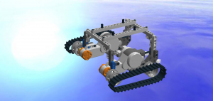 BrickPi Tank Design with LEGO and Raspberry Pi