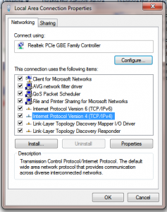 2 - Wired Connection - LAN Connection Properties