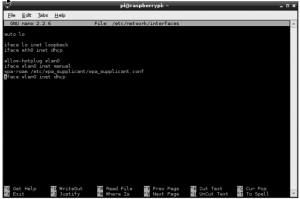 RPi_Network_Command_line