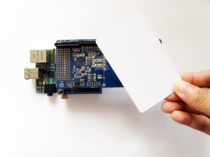 Raspberry Pi and NFC Shield