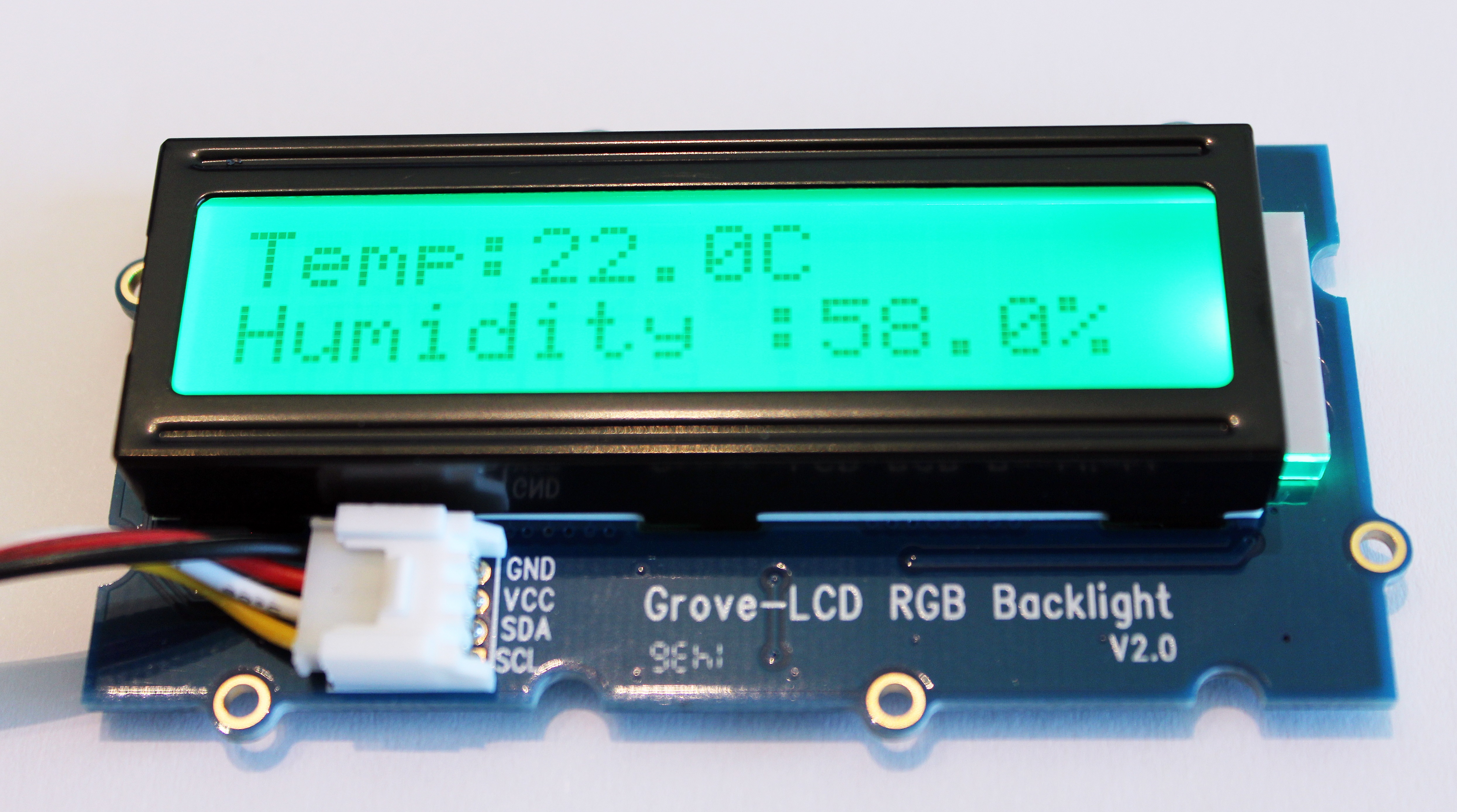 Raspberry Pi Temperature Sensor With Display Example