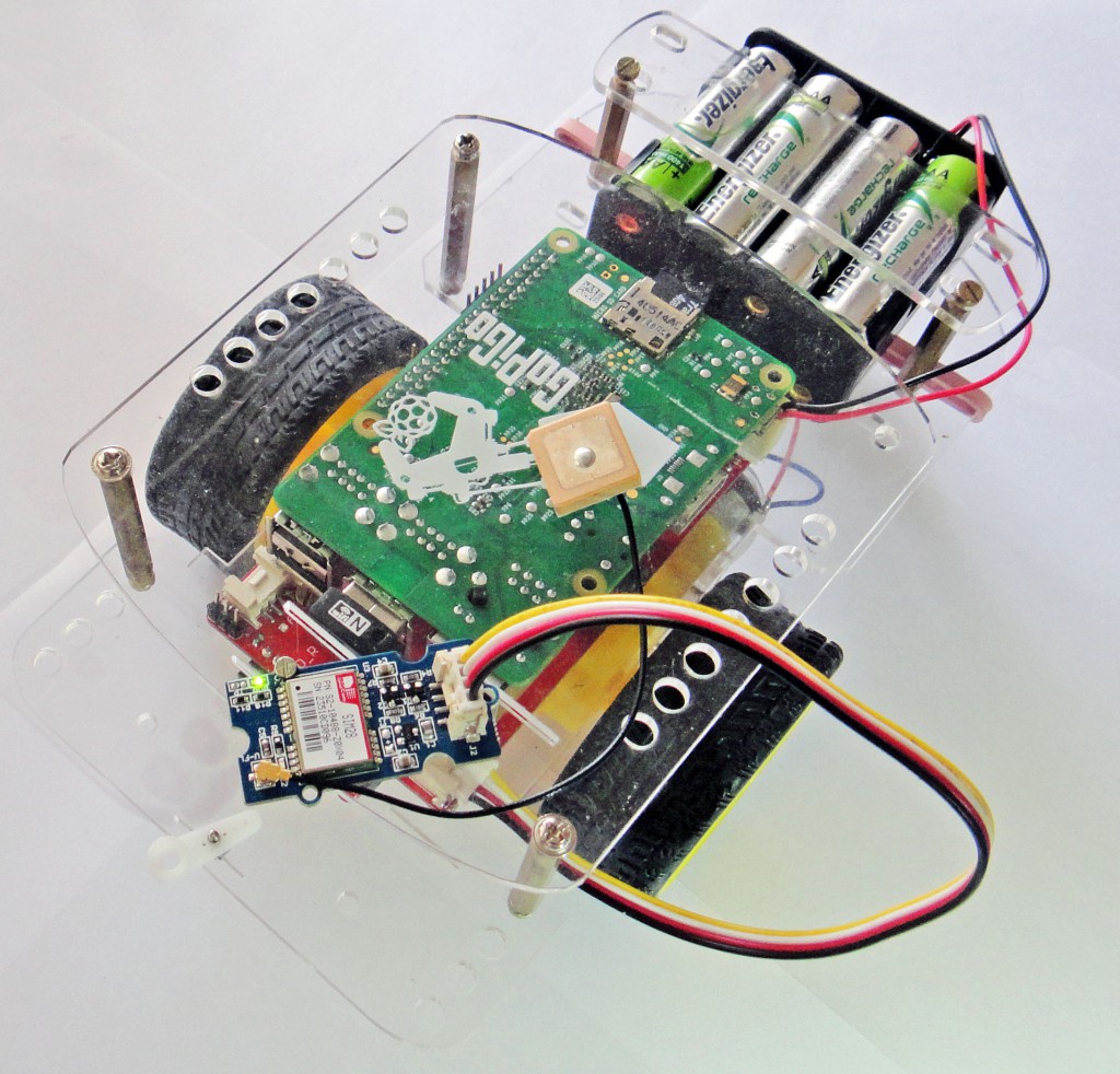 Gps bot using the GoPiGo