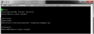 Configure systemd Run a Program On Your Raspberry Pi At Startup