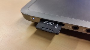 Insert the SD Card into your PC SD Card reader to install the image on the raspberry pi.