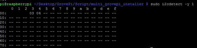 Multiple GrovePi's connected