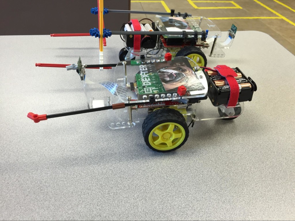 Introducing Cros-Lex Elementary Technology’s BULLDOG, a GOPIGO Soccer ‘bot. 