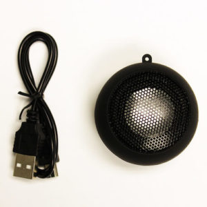 To make the Raspberry Pi Speak you need the speaker-speaker_and_usb_cable