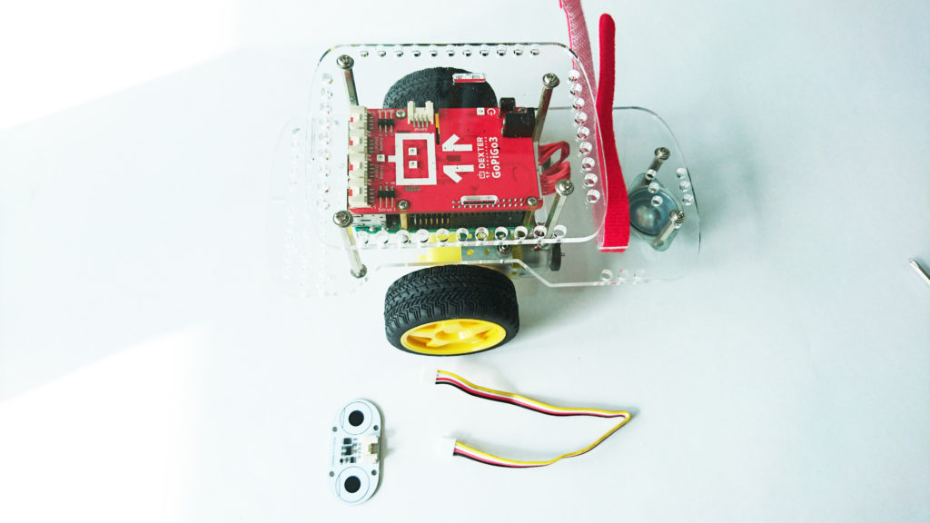 GoPiGo3 Raspberry Pi Robot with Distance Sensor