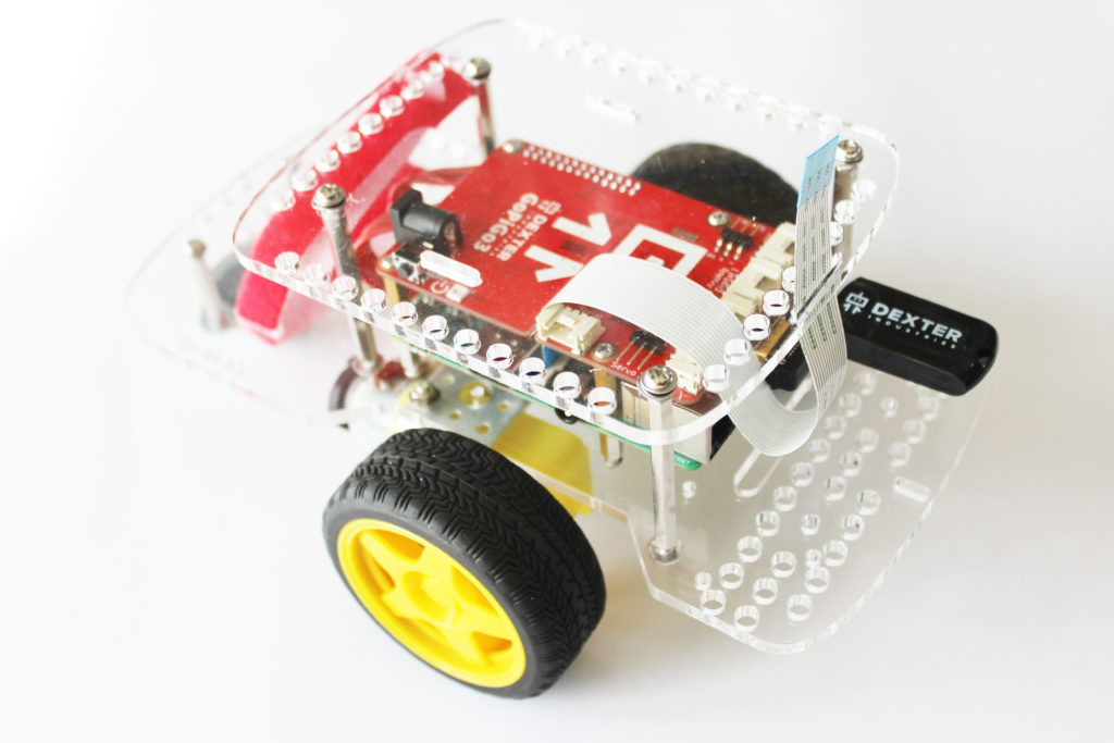 Attach the Camera or the Distance Sensor to the GoPiGo3 Raspberry Pi Robot