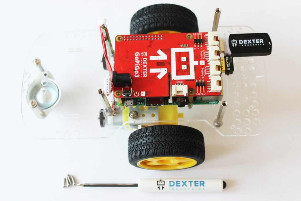 Dexter Industries GoPiGo3 Raspberry Pi Robot