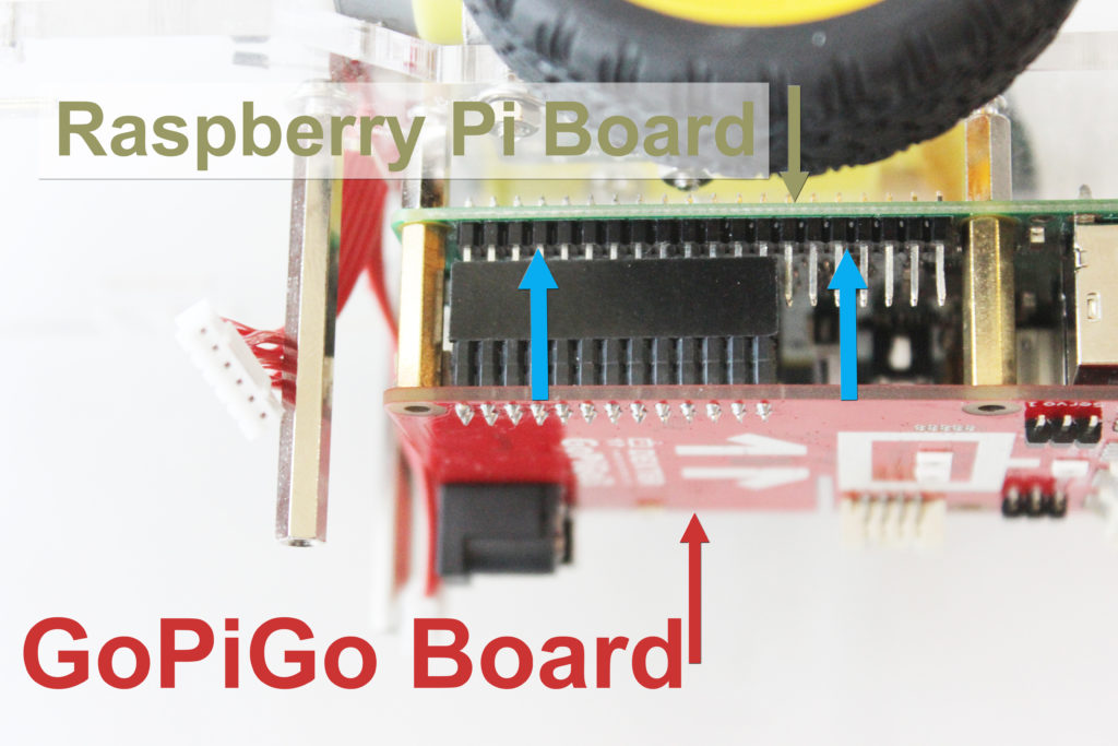 Dexter Industries GoPiGo3 Raspberry Pi Robot PCB Circuit Board Attached