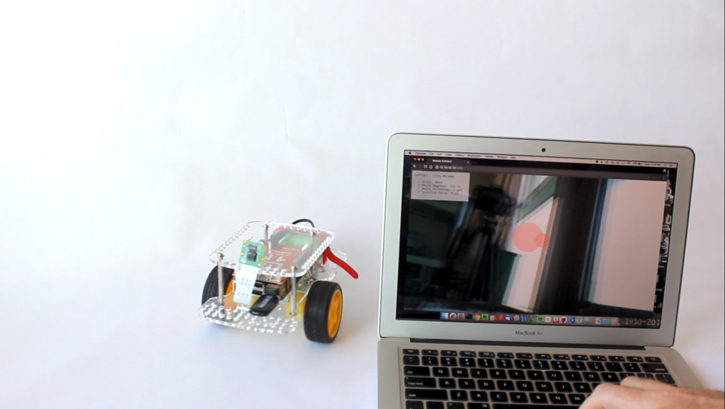 video streaming robot with the GoPiGo3