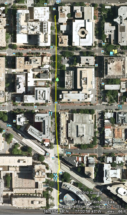 GPS Travels in Washington DC with the Mindstorms NXT