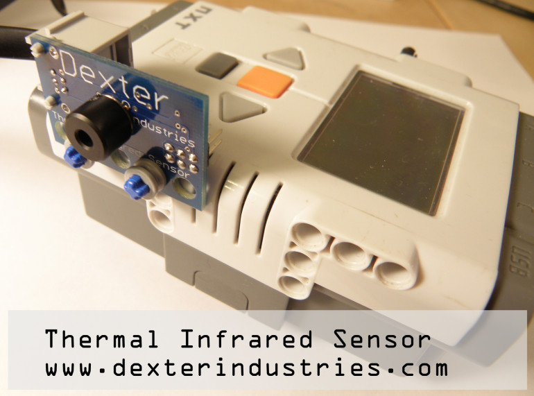 Thermal Infrared Sensor for Lego Mindstorms NXT from Dexter Industries