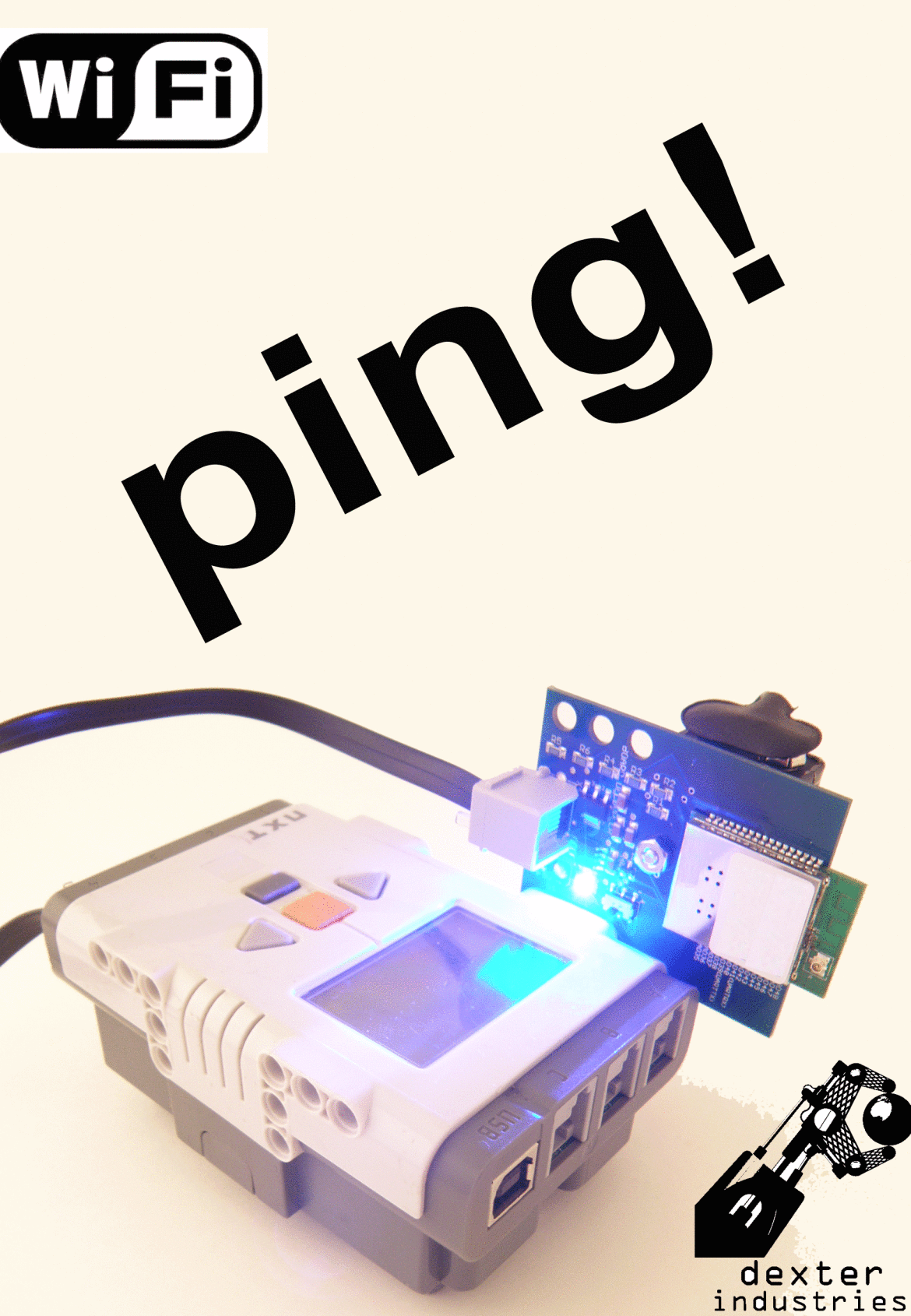 Wifi-PING for Lego Mindstorms