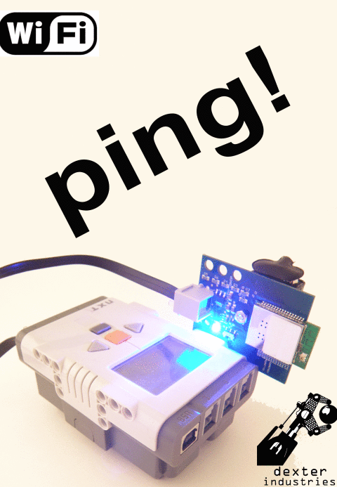 Wifi-PING for Lego Mindstorms