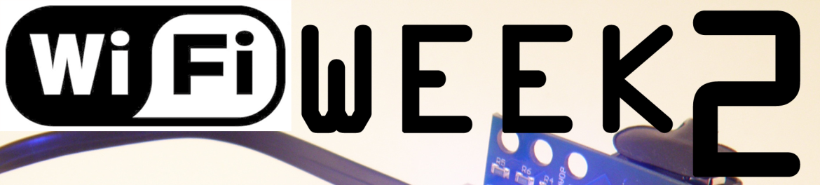 WIFI Week 2 Header WIFI FOR LEGO MINDSTORMS NXT