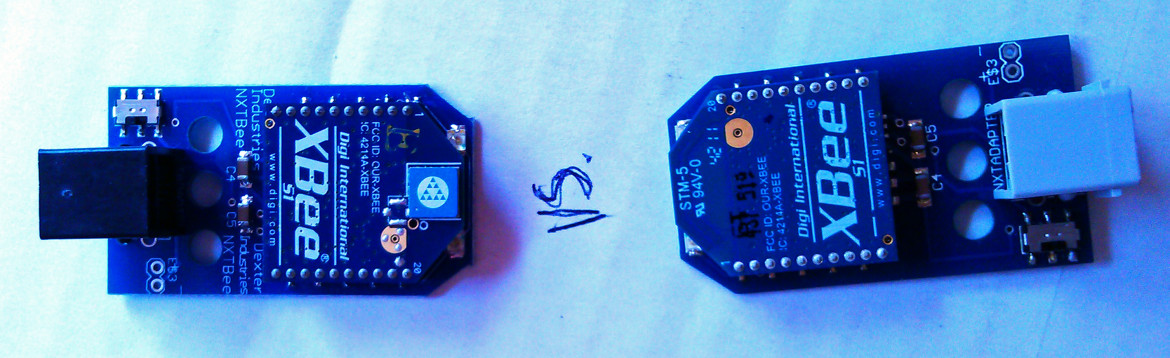 XBee Radio Tests Testing the trace antenna against the chip antenna