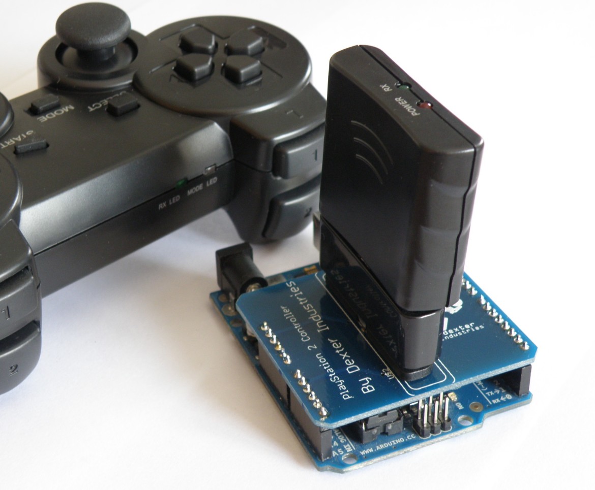 Playstation 2 Shield for Arduino