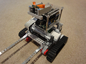 Raspberry Pi robot for streaming Video