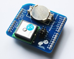 The Arduino GPS Shield.