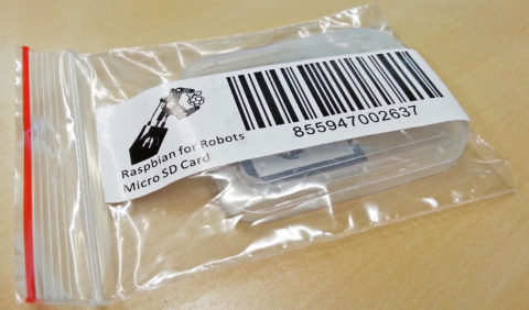 Raspbian for Robots Micro SD Card for the Raspberry Pi (1)