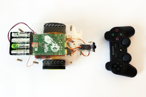 GoPiGo controlled with a PS3 Controller