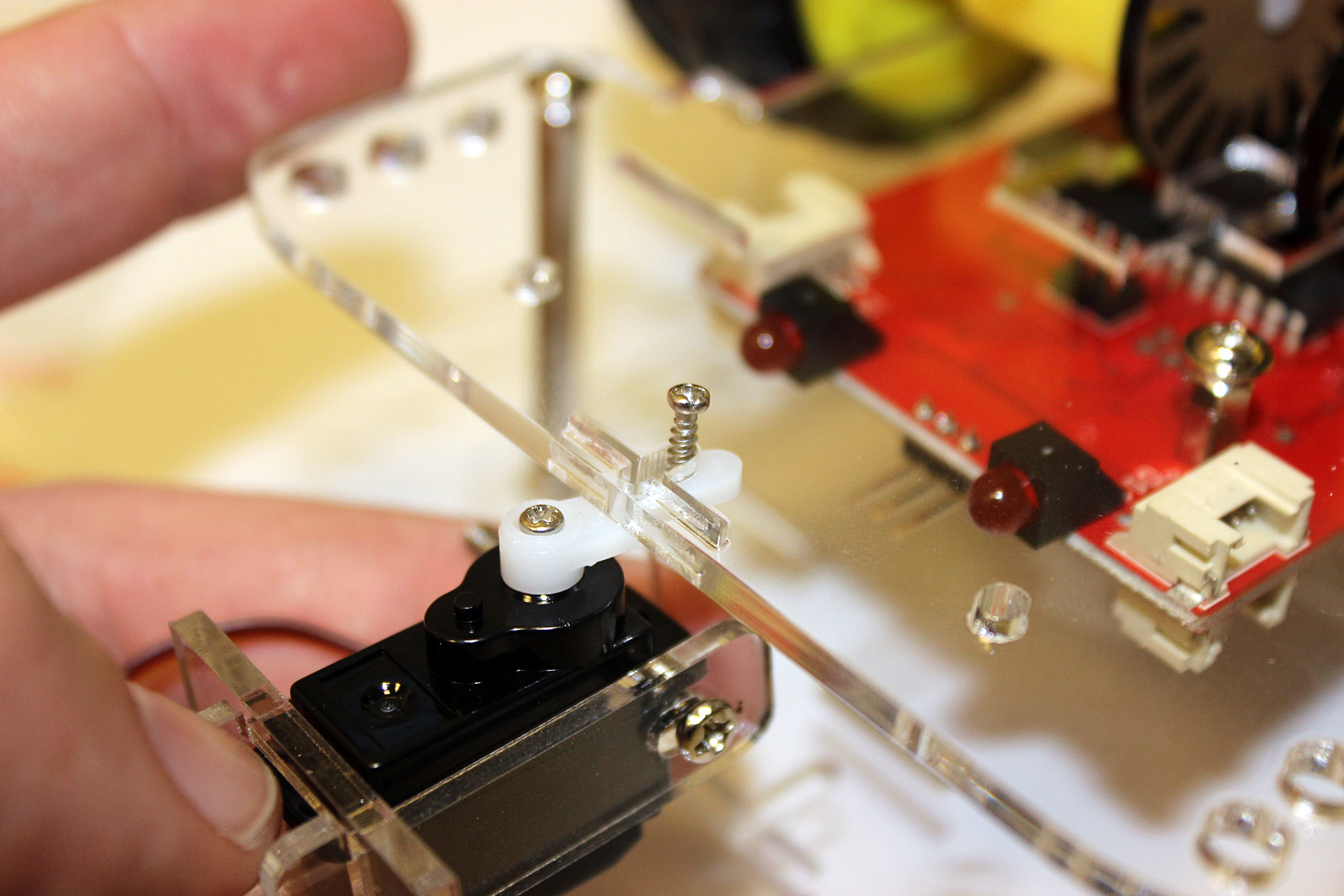 Servo mount doesn t work solved gopigo modular robotics forum
