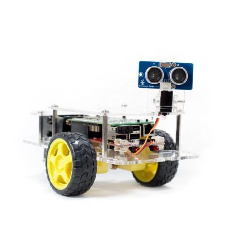 GoPiGo with Servo and Ultrasonic facing right