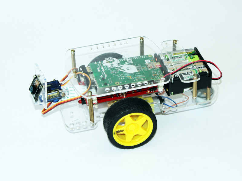 Compass Guided GoPiGo Robot
