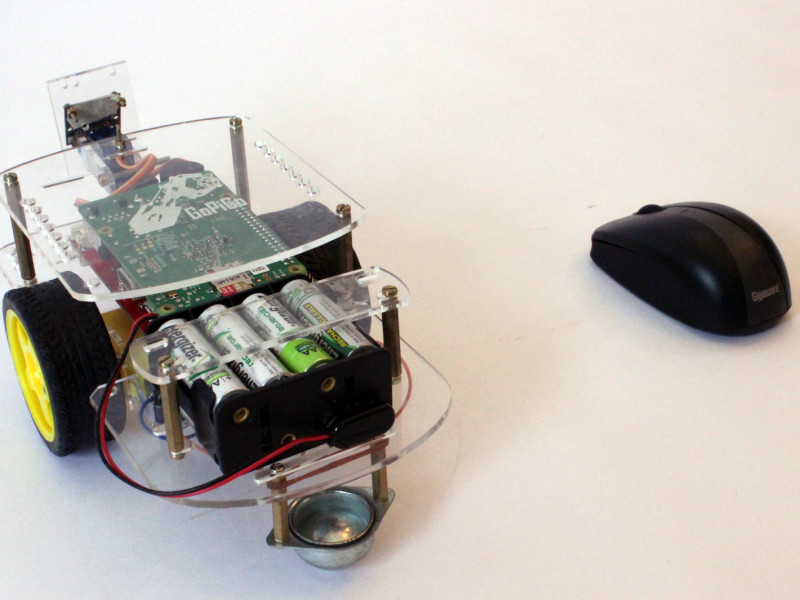 Control the GoPiGo with a Mouse