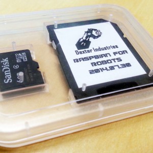 Raspbian for Robots Micro SD Card for the Raspberry Pi (2)