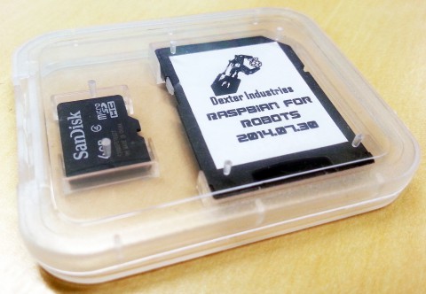 Raspbian for Robots Micro SD Card for the Raspberry Pi (2)