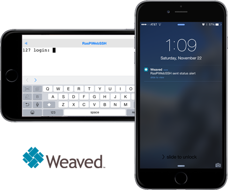 How to setup Weaved on the Raspberry Pi