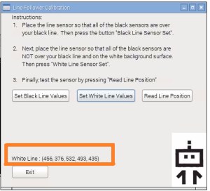 Line_Follower_Calibration_Program-Set_White