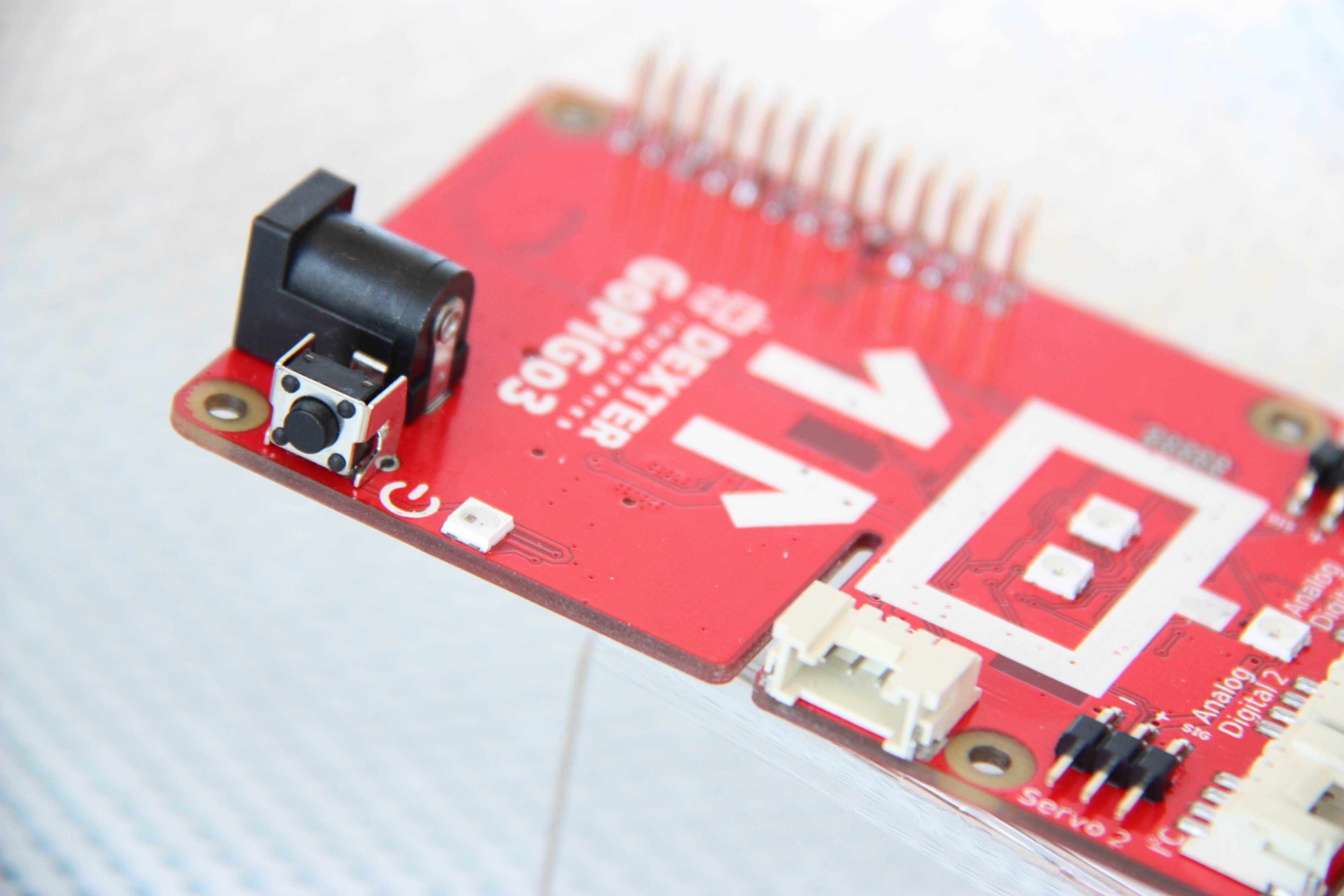 GoPiGo Hardware and Port Description - Raspberry Pi Robot Details